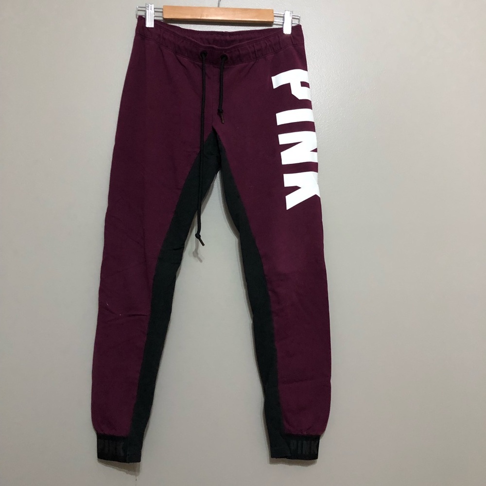 Maroon sweatpants